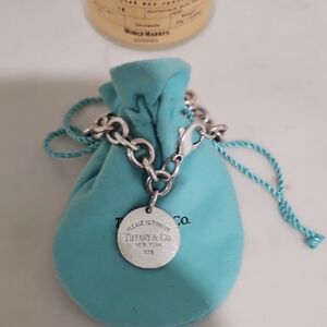 Tiffany & Co. Silver Charm Bracelet